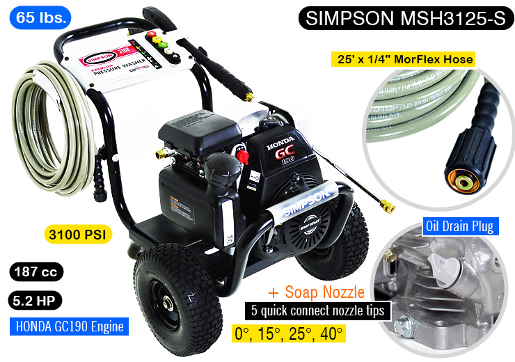 SIMPSON-MSH3125-S-3100-psi-pressure-washer-2 handpicked labs