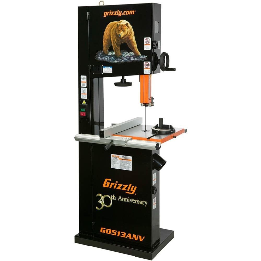 Grizzly G0513ANV Bandsaw - Handpicked Labs